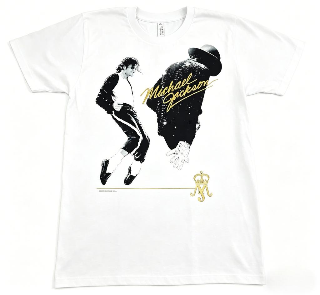 Michael Jackson Unisex TShirt Vintage Pop Star Print Cotton Casual Short Sleeve Retro Music Graphic Streetwear Tee Unisex Women