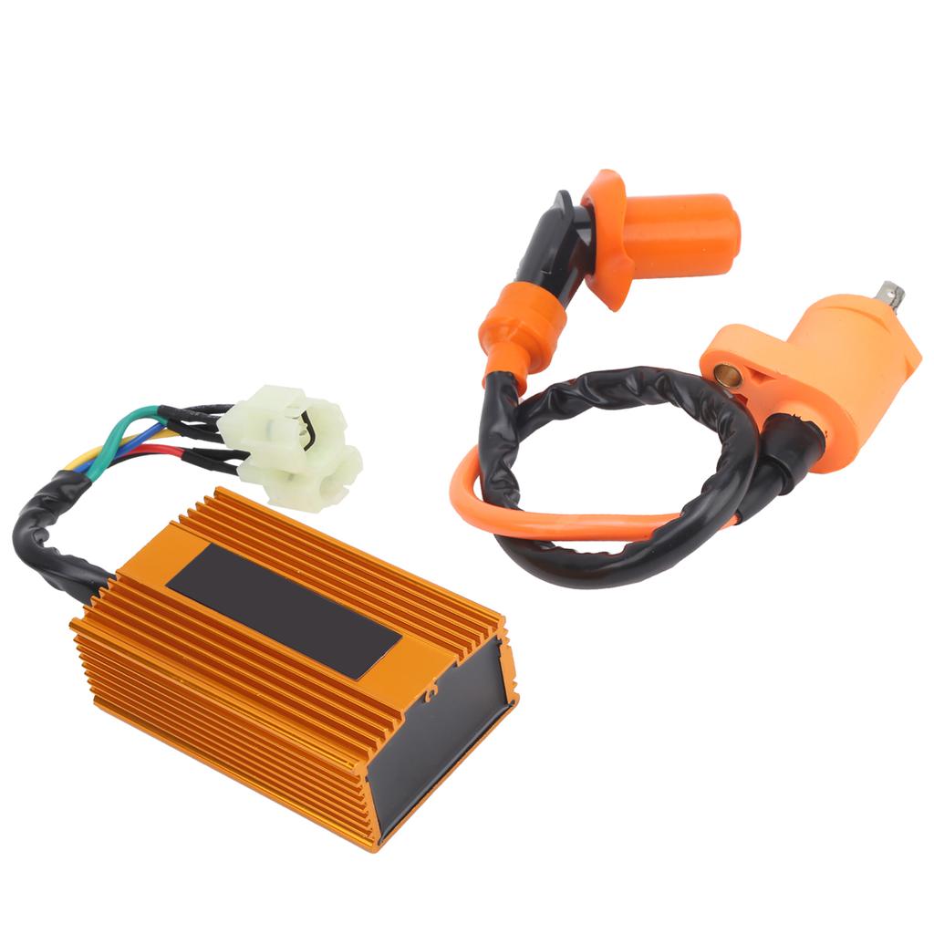 6 Pins CDI Unit Ignition Coil Fit for PIT PRO Bike Trail Bike Dirt Bike Quad ATV 150cc 200cc 250cc