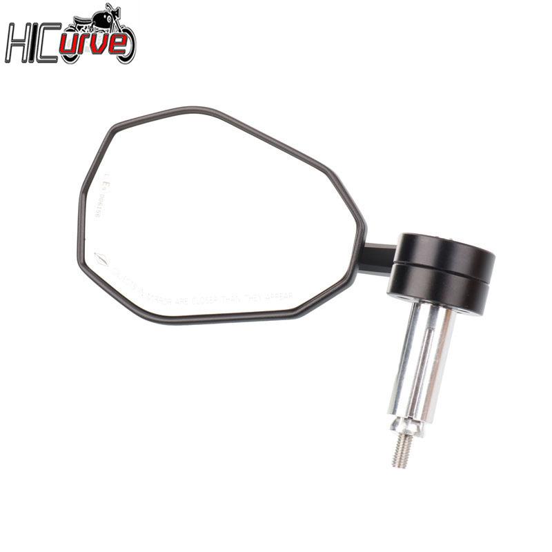 Universal Motorcycle 7/8" 22mm Handle Bar End Rearview Mirror For 250 390 125 690 790 890 890R 1290