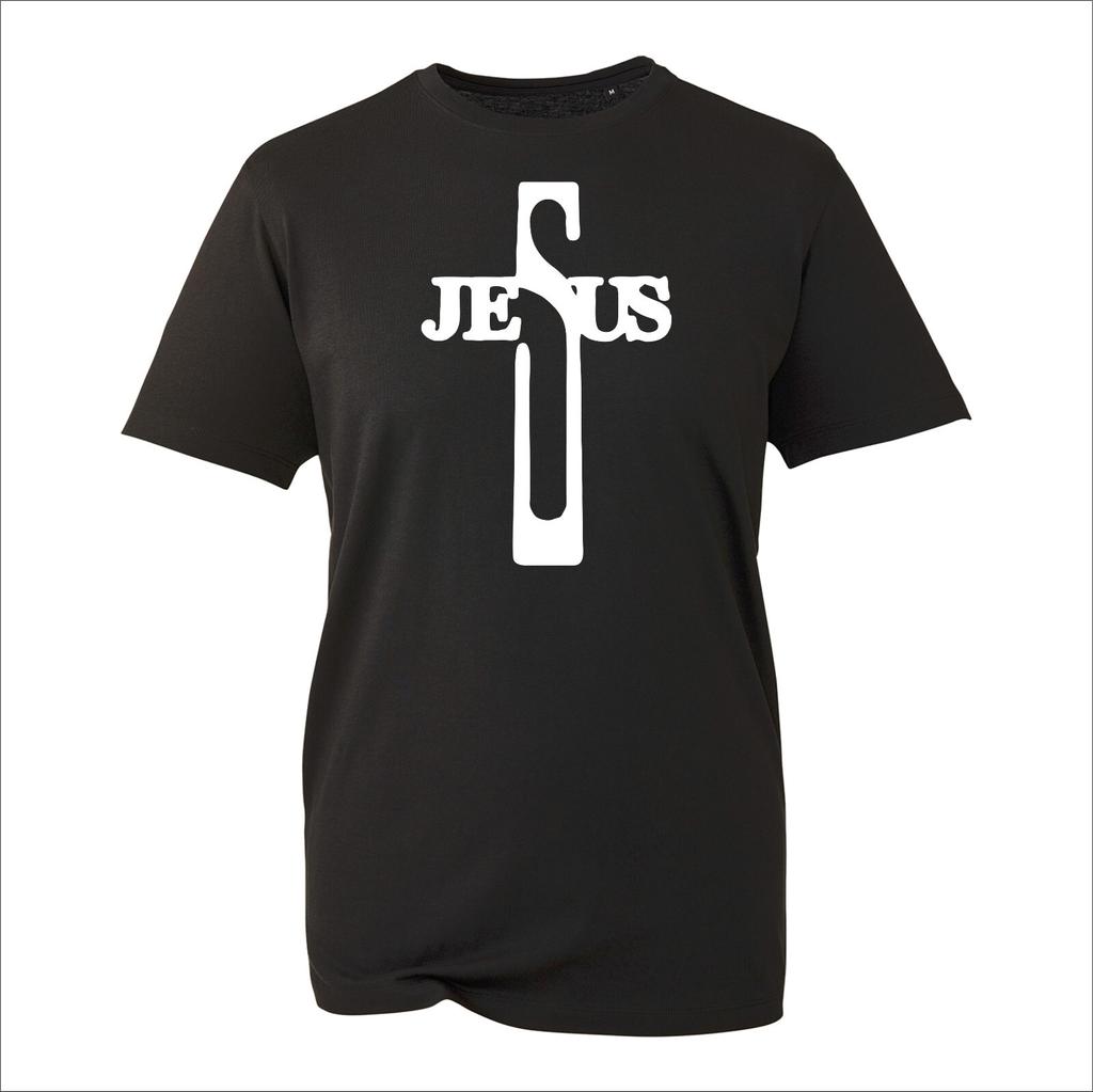 Jesus Christian Religious Signature Cross Love Cool Gift Tee T Shirt Tee Top
