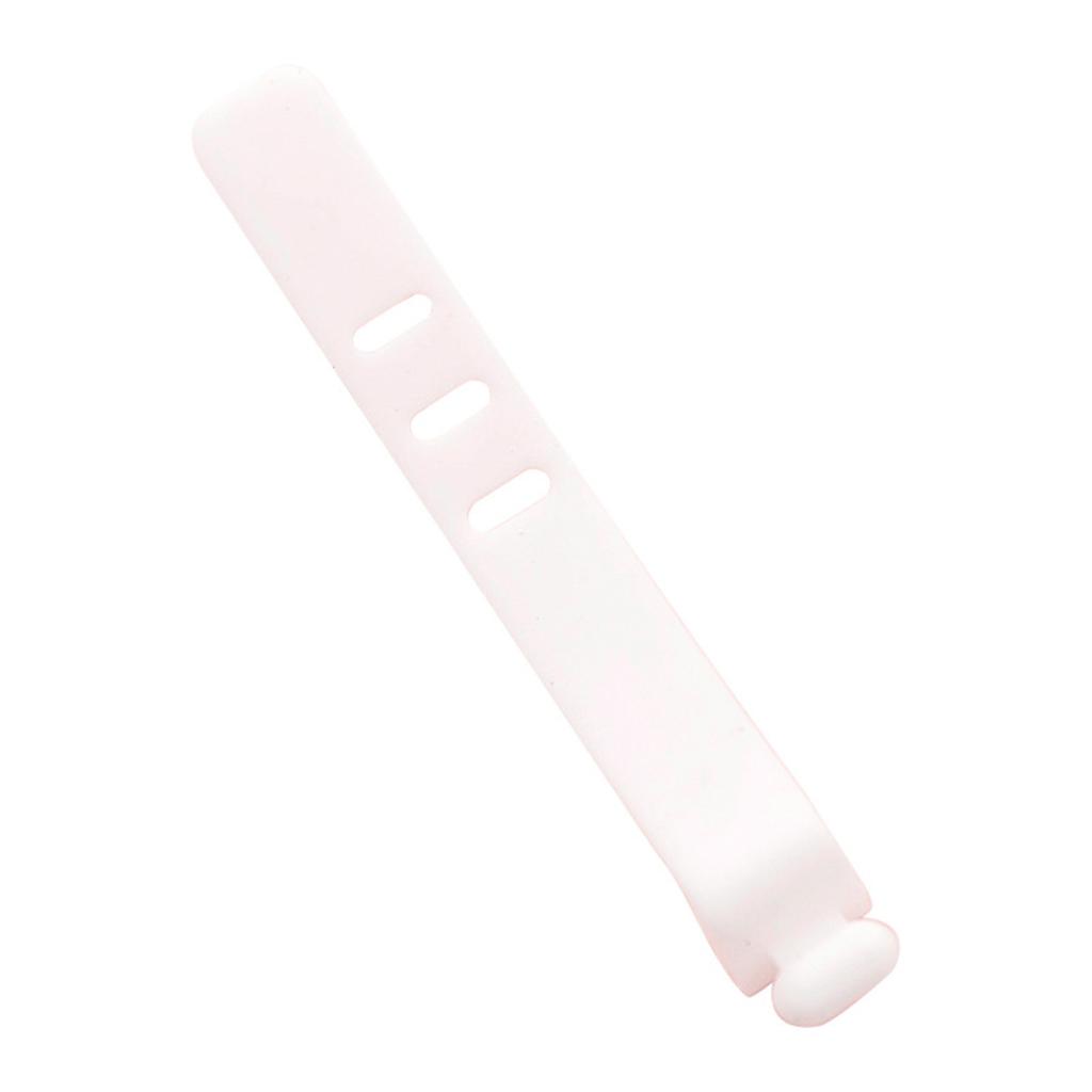 10 STÜCKE Silikon-Kabelbinder Starkes Selbstverriegelungsdesign Kabelorganisator für Zuhause, Büro und industrielle Nutzung Wiederverwendbar Rosa Braun Blau