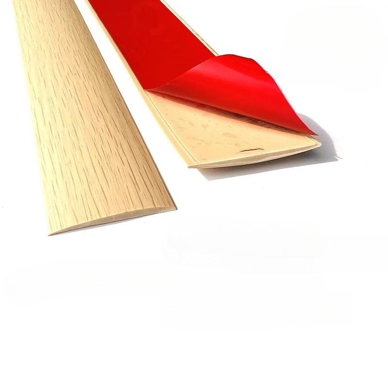 1M Soft PVC Self Adhesive Floor Transition Strip Carpet Edging Trim Flooring Threshold Transition Sealing Strips