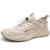 Chaussures de sport d'été pour hommes nouvelles chaussures en maille tissée respirante fines creuses chaussures décontractées légères chaussures en maille pour hommes