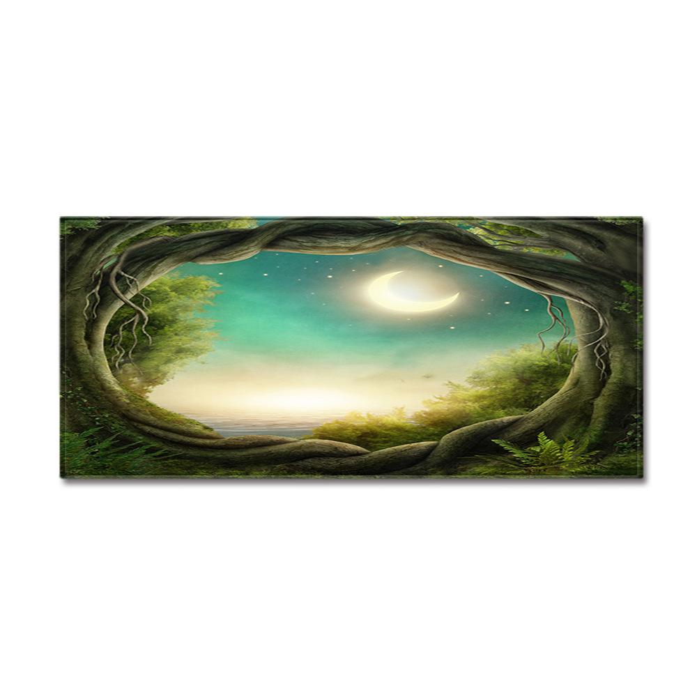 Stylish And Simple Tree Hole Entry Door Mat, Bathroom Non-Slip Foot Mat, Bathroom Mat, Bedroom Living Room Carpet Floor Mat