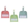 Cabilock 3-Piece Mini Broom and Dustpan Set with Brush for Tables, Compact Dustpan and Brush for Cleaning Tables, Cars, Desks, Keyboards, Counters, an