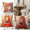 1pc Nazuna Asahina Classroom Of The Elite Pillow Case Fashion Square Pillowcase Bedroom Sofa Room Ins Decoration Leisure