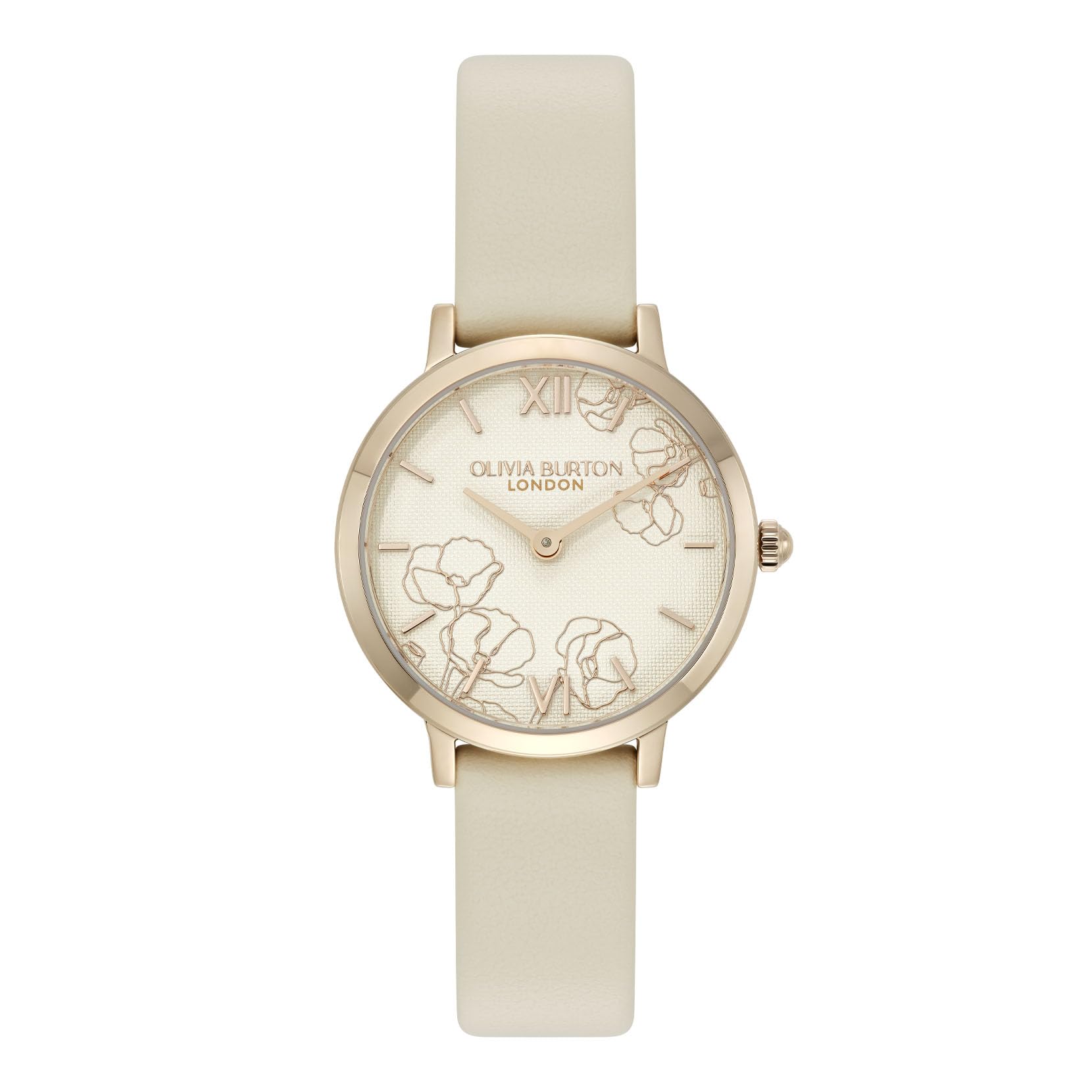 

Authorized Dealer Olivia Burton Watch Abstract Floral Cream Leather 28mm 24000359 [OLIVIA BURTON] Women s [SIGNATURE]