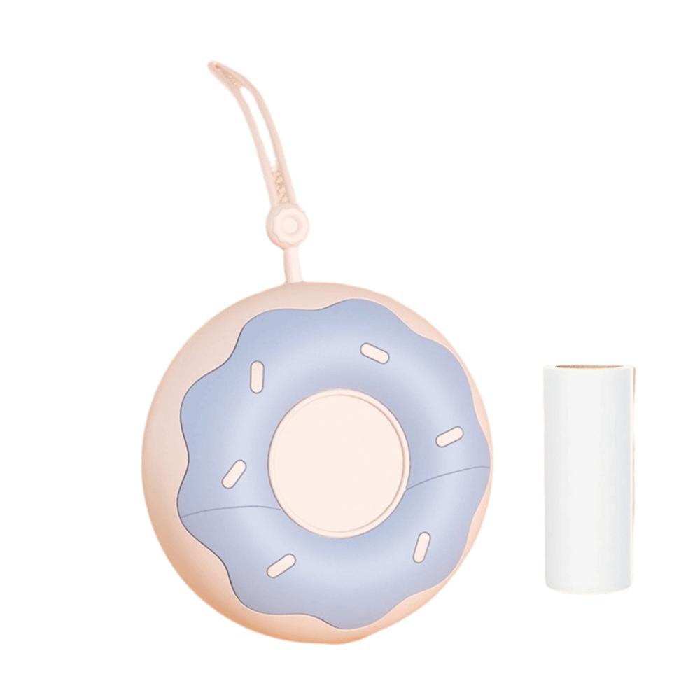 Reusable Lint Remover Extra-Sticky Lint Cleaner Pet Essential Tool Mini Lint Roller  Travel синий