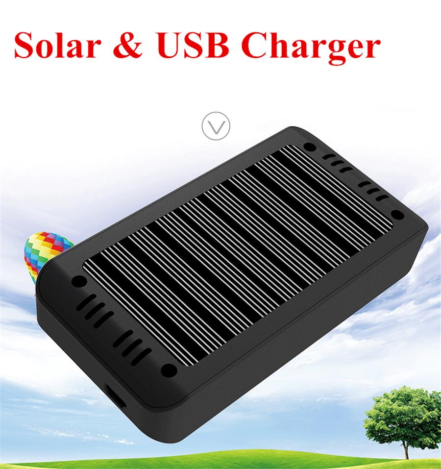 Car Truck TPMS Tire Pressure Monitor System USB/Solar Charging+6 External Sensor