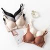 Fairy Style Seamless Mulberry Silk Mesh Bra - Women's Wireless, Adjustable, Comfortable Gathering Bra