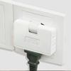 3 In1 US Wall Socket 180-degree Rotatable 2-pin Power Adapter Extender Suitable for the United States Canada and Mexico