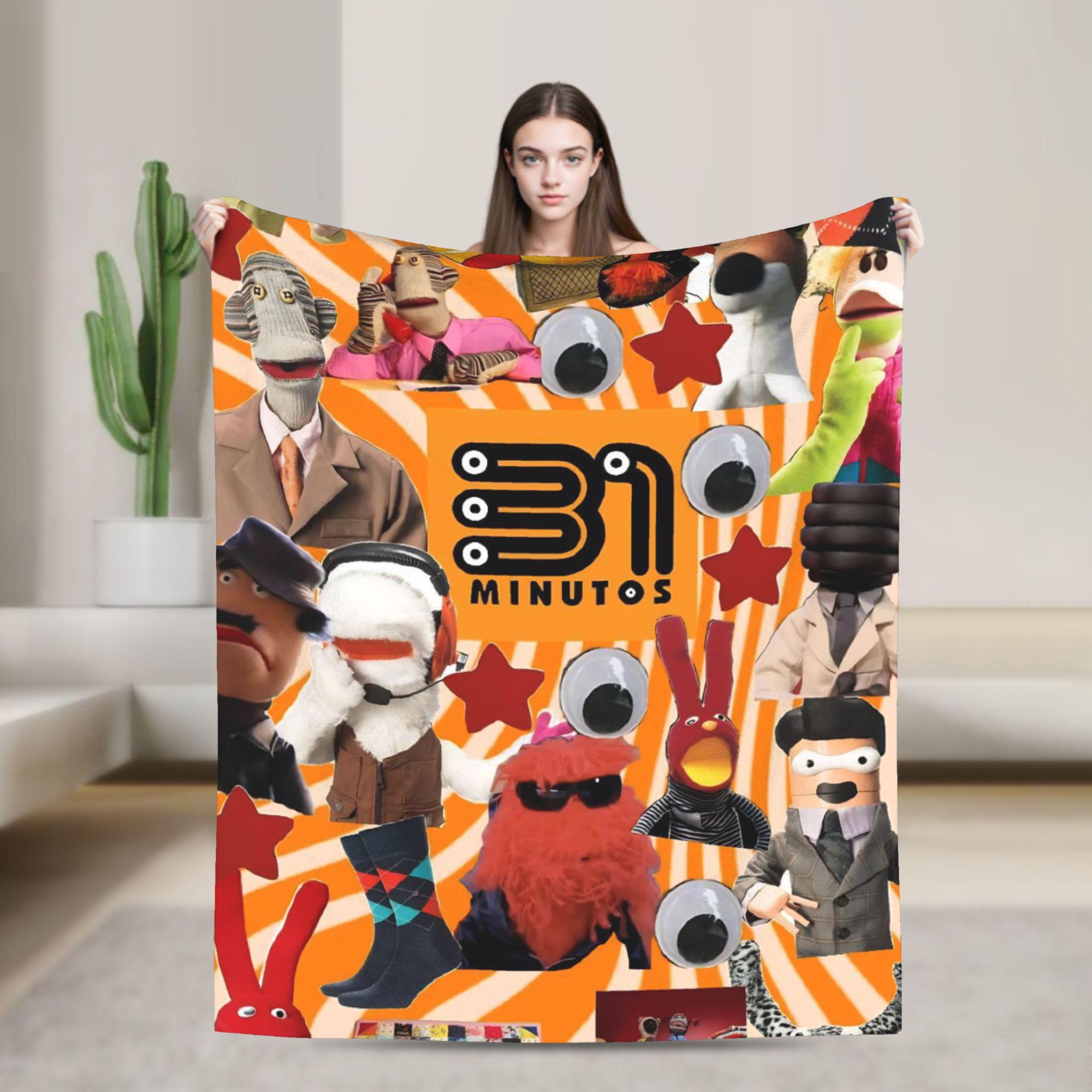 

31 Minutos Juan Carlos Bodoque Blanket Travel Flannel Bedding Throws For Living Room Warm Soft Customized Quality Bedspread 75x90cm