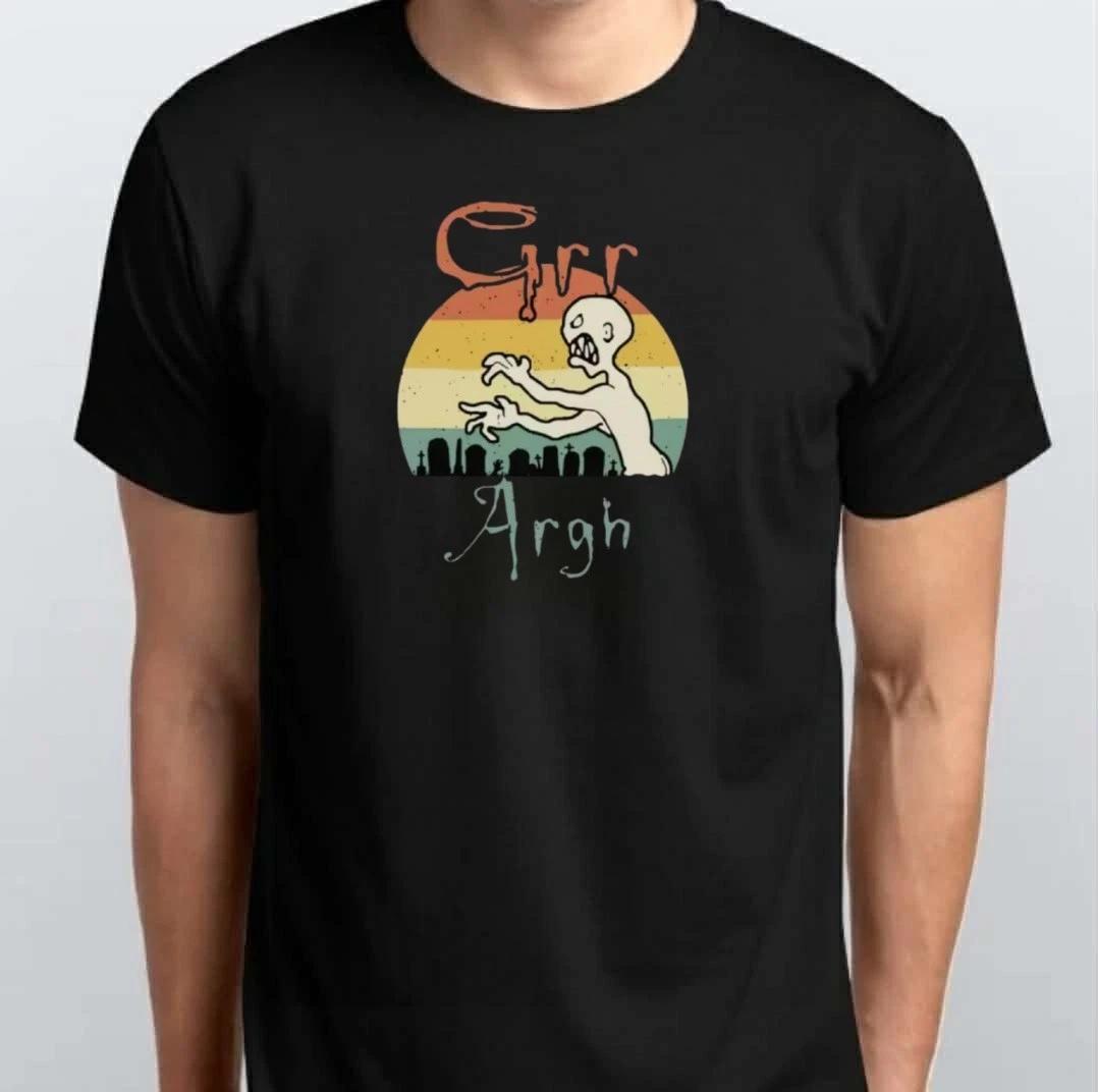 Grr Argh Buffy The Vampire Slayer Retro Unisex T-SHIRT S M L XL XXL 3 4 XL Black L