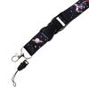 Ring Holder Mobile Phone Strap Outer Space Neck Straps Astronauts Lanyard Stars Pattern Hang Ropes