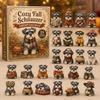 Generic Dog Christmas Advent Calendar 24 Days Cute Puppy Figurine Countdown Blind Box Holiday Home Desktop Decoration Gift