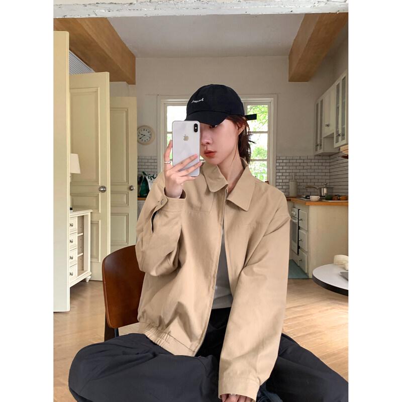 Женская укороченная куртка ICH MODE с лацканами 2XL