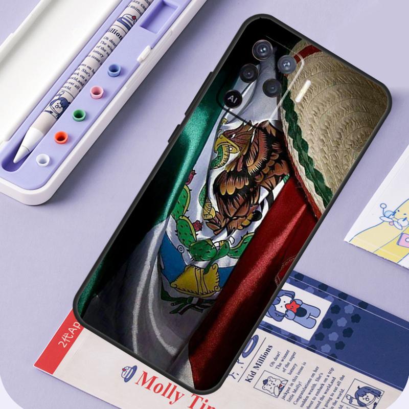 

Mexico Mexican Flag For Oppo A94 A74 A54 A15 A18 A38 A58 A78 A98 A40 A60 A80 A16 A76 A96 A57 A17 A77 A5 Pro Case OPPO A17
