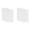 200 Pcs Commode Absorbent Pads for Bedside Toilet Chair Bucket, Commode Liners Pads, Disposable Bedside Commode Pads