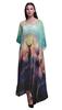 Phagun Deer Animal Womens Long Beach Kaftan Beachwear Bikini Coverup Maxi