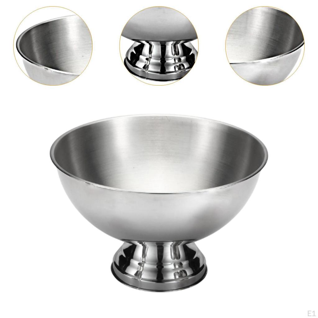 Ice Bucket Champagne Bowl Large Capacity Cooling Container Chilling