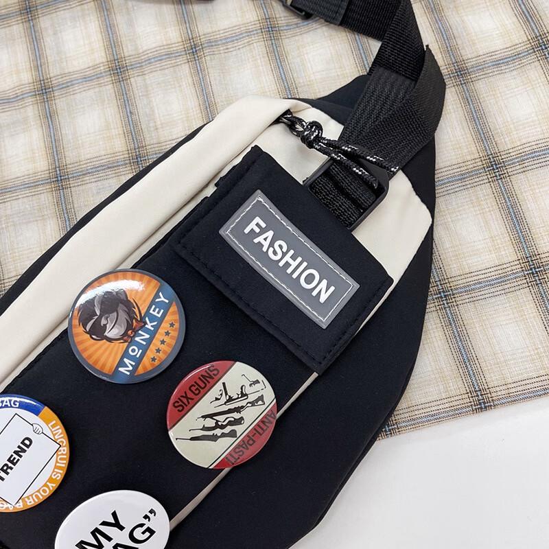 Yileqi Ins Trendy Waterproof Chest Bag