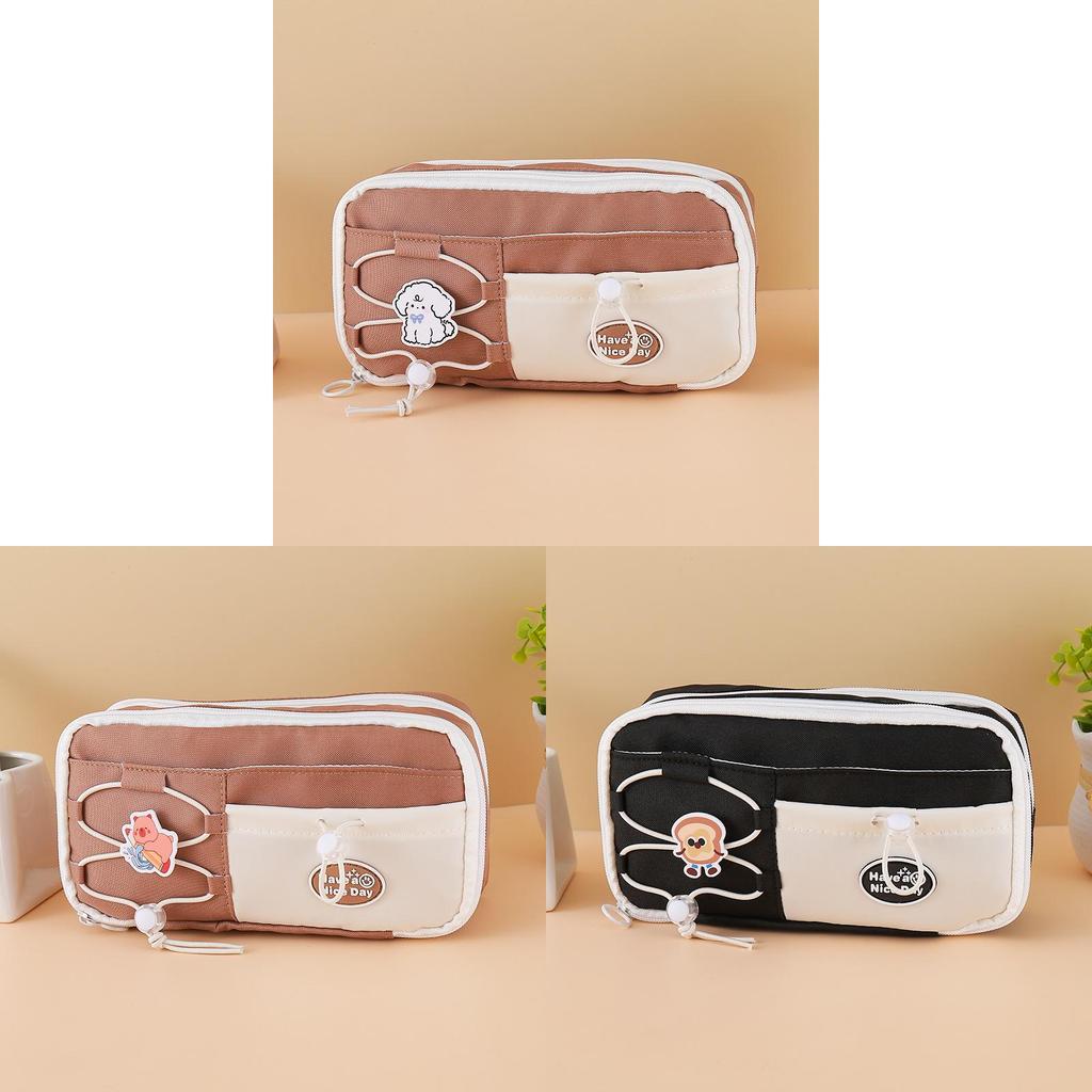 Girls Pencil Bag With Spacious Design And Polyester Construction For Elementary Students
