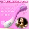 Sucking Gradient Dual-Head Vibrator for Women, Clitoral Stimulation Waterproof Adult Toy