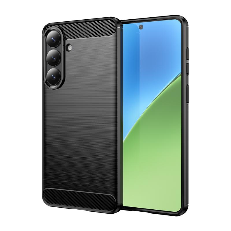 For Cover Samsung Galaxy S26 Plus Case For Samsung S26 Ultra S26 Plus Silicone Carbon Fiber Back Case For Samsung S26 Plus Case