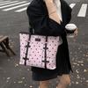 Casual large-capacity polka dot bag women's fashion commuter shoulder bag college student tote bag