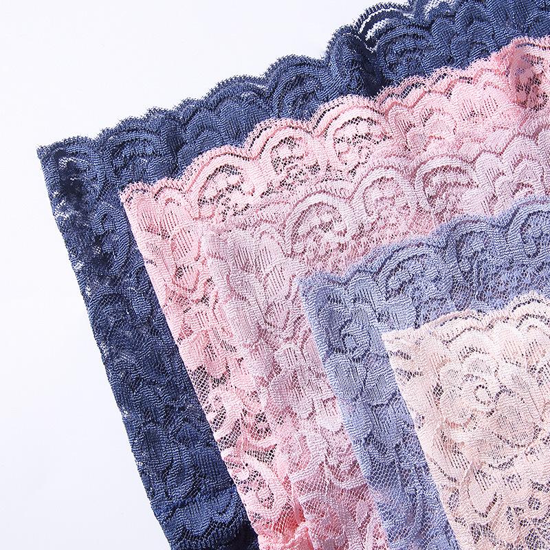 Sexy Lace Shapers Panties Europe Women Seamless Hip Raise Slimming Tummy Control Briefs Transparent 3XL Plus Size Lingerie