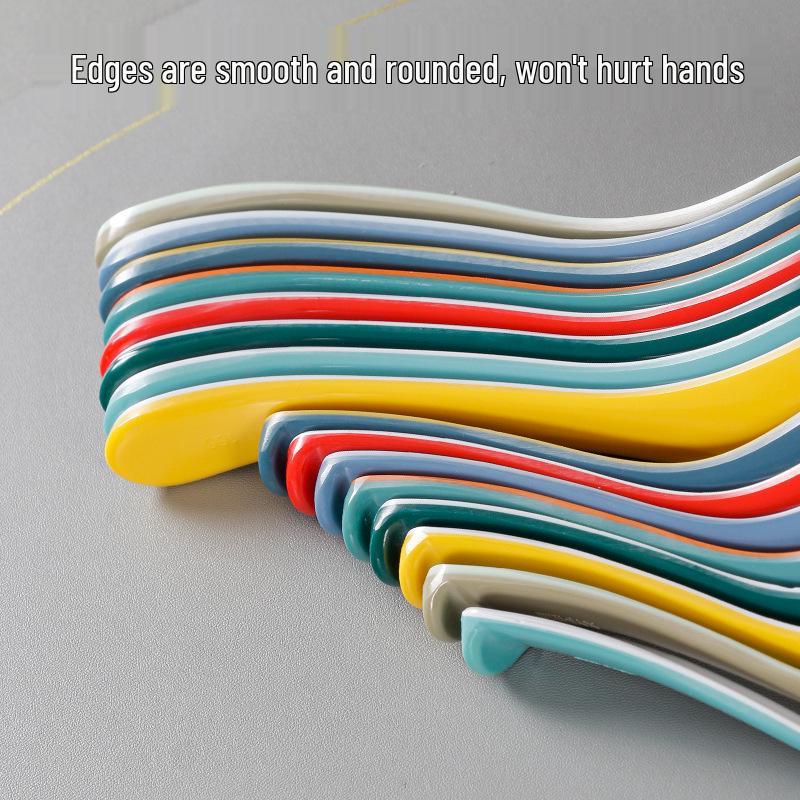 Xiangyuanmei Colorful Melamine Soup Spoon - Restaurant & Hotel Stirring Spoon, Imitation Porcelain, Plastic, for Hot Pot