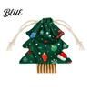 Christmas Gift Bags Tree Shaped with Drawstring Reusable Holiday Fabric Bags Decor Winter Goodie Storage Pouches for Present Wrapping Party Favors