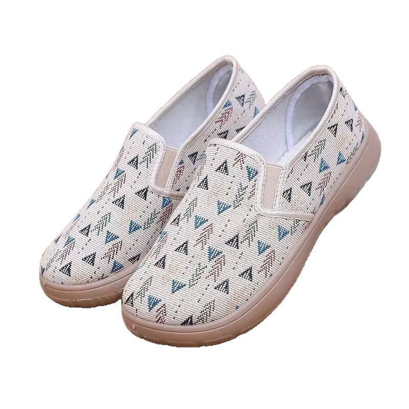 Mode Sko för Kvinna Vår Höst Mode Var Halkfria Mjuka Sulor för Vardagsskor Allmatch Bekväma Arbetsskor Damskor Platta Skor