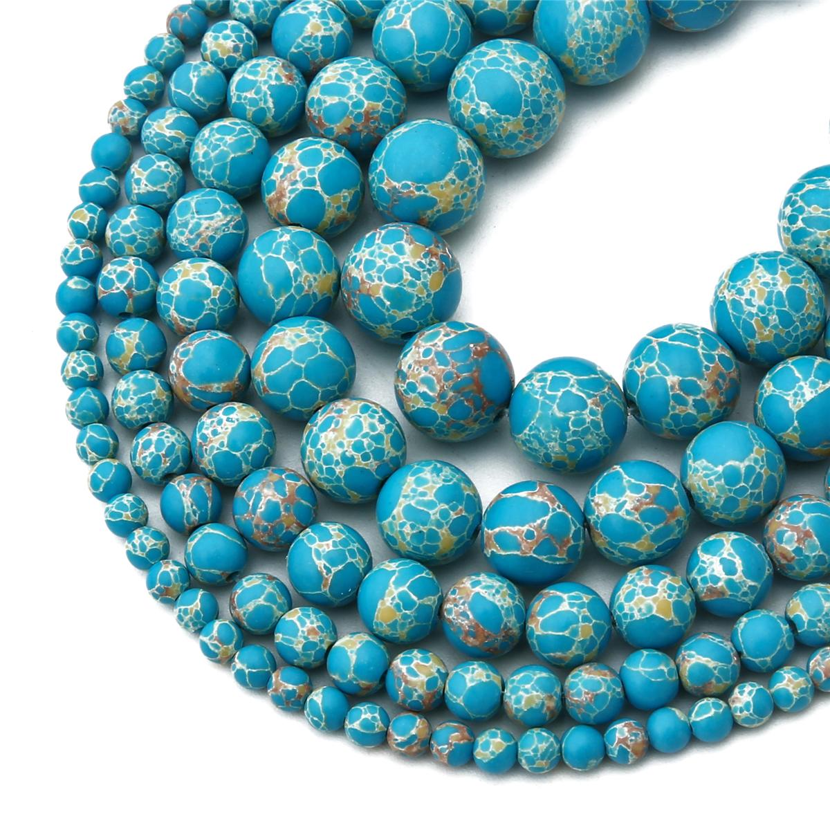 

Круглі намистини з нефриту та яшми, 6-12 мм, натуральний камінь, нитка 15” для аксесуарів для виготовлення прикрас своїми руками 8mm 47pcs бірюзовий