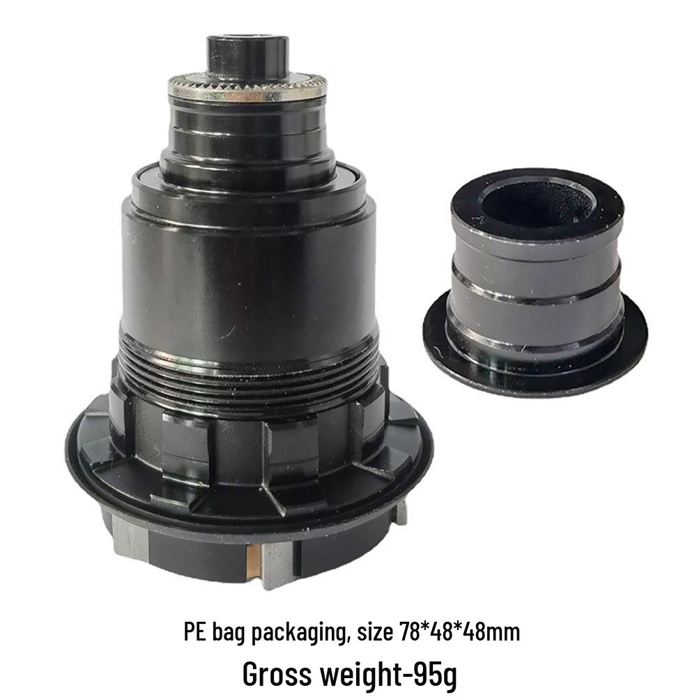 Bicycle Hub Body for 11/12 Speed XD/XDR Freehub, 6 Pawls with Spring Clips, 12mm Thru Axle, NBK Bearings