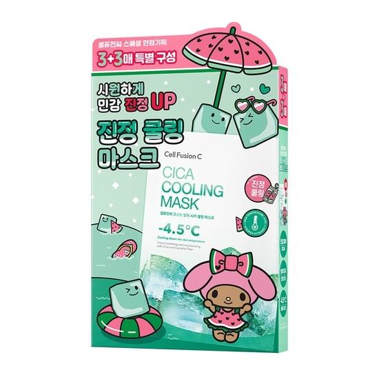 

Cell Fusion C Post Alpha Cica Охлаждающая маска 3 шт. + 3 шт. Специальный набор Загорелая Мелоди