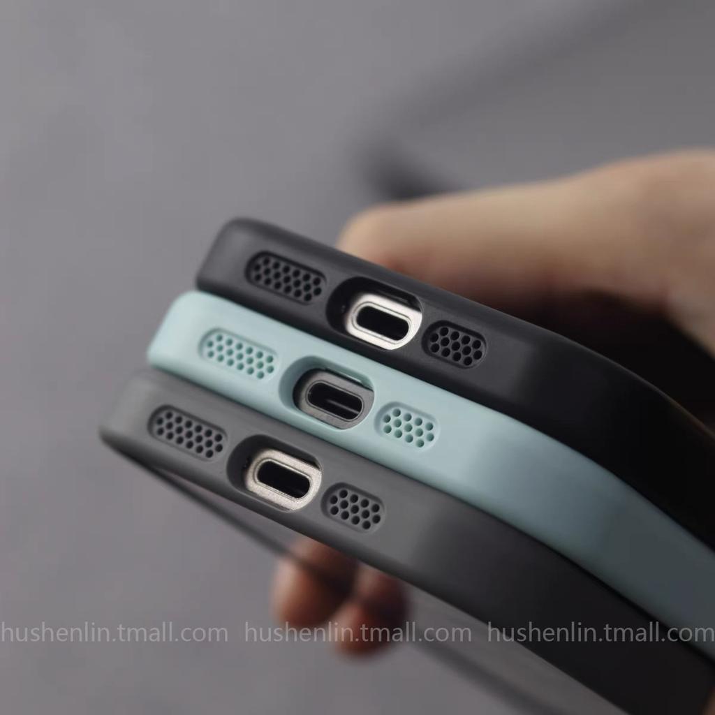 Magsafe magnetic suction honeycomb heat dissipation is suitable for iPhone16promax frame bracket Apple 14 mobile phone case 15.