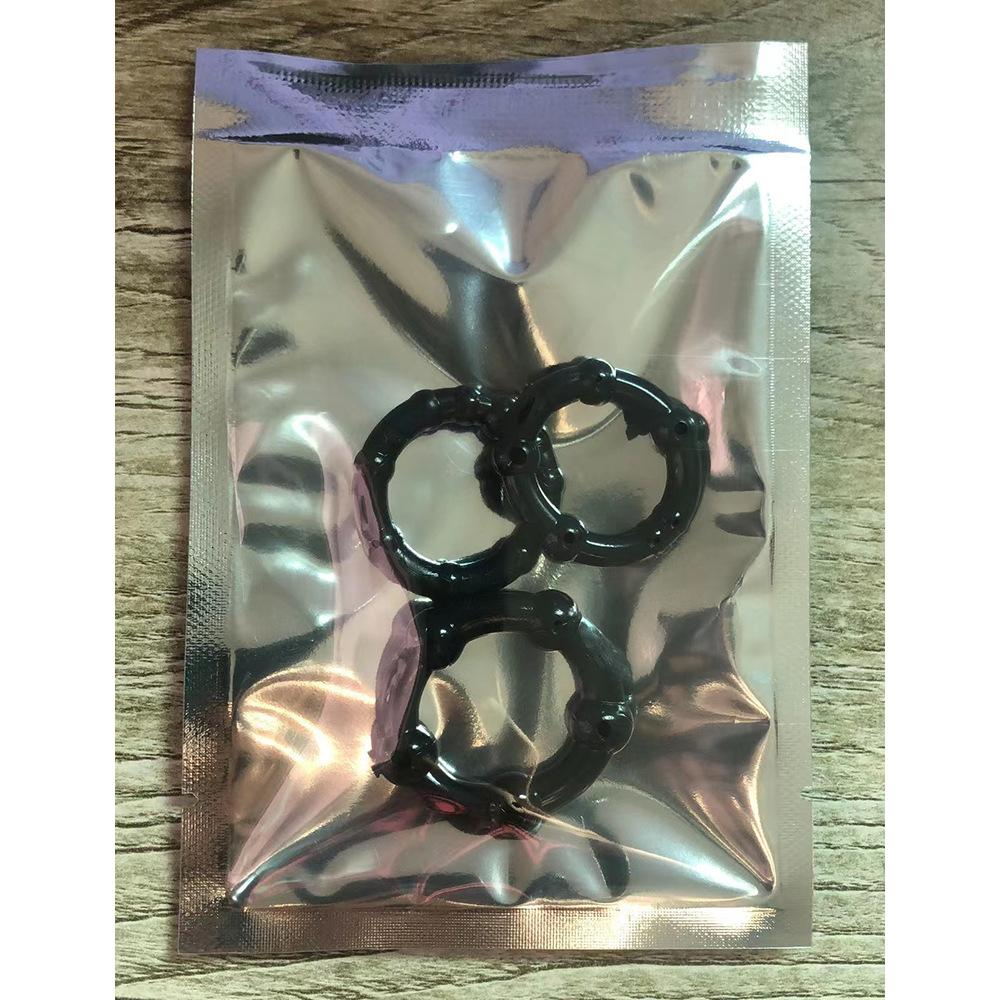3pcs Cock Ring Silicone Delay Ejaculation Adult Toys for Men Penis Ring Enlargement Delay Chastity Device Sex Toys Sex Shop