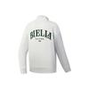 Fila Tennis Fashion Versatile Casual Sports Tennis Style Loose Half-Zip Pullover Knit Sweatshirt Men Sweatshirt Rain-Silk A11M543206FMG