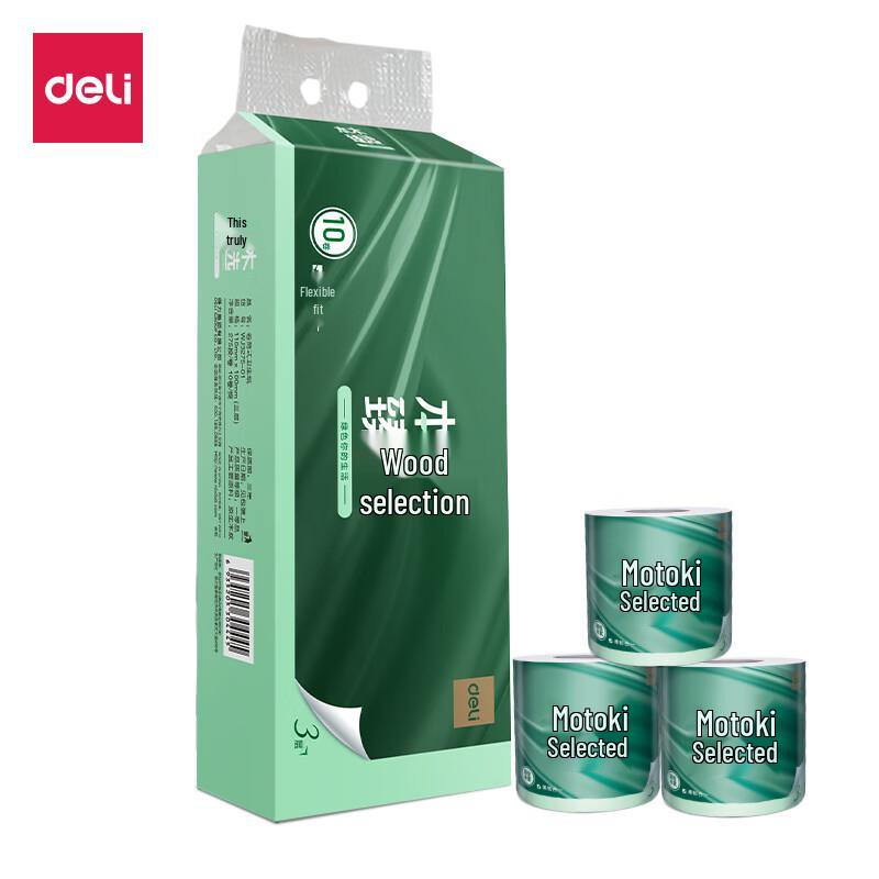 Deli Benmu Zhenxuan 3-Ply Toilet Paper
