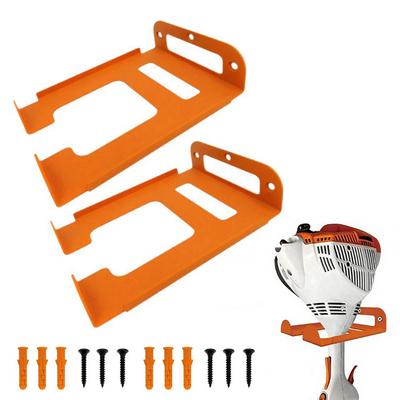 1/2pcs Lawn Mower Wall Brackets Heavy-duty Hanger Space Saving Gardening Tools Storage Wall Rack Stand For Store Gardening Tools