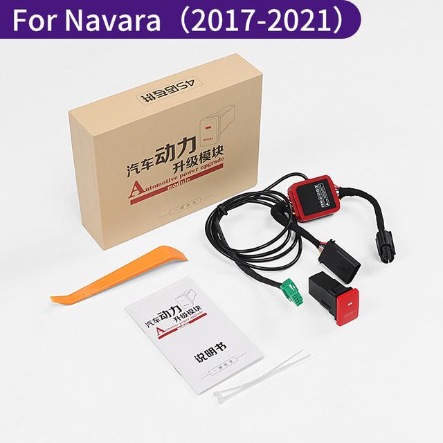 

Throttle accelerator compatible with Nissan X-TRAIL Quest Tiida Navara performance enhancement switch module