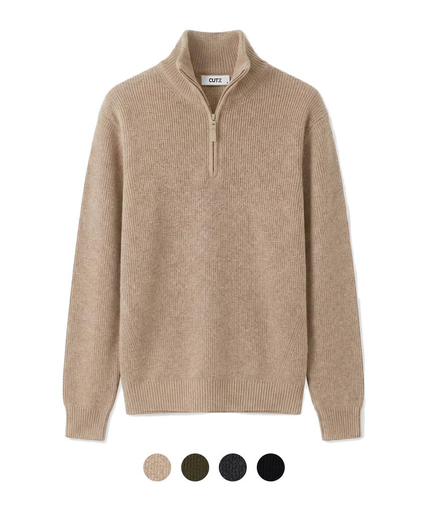 CUTZ Daily Half Zip Knit - 4 Colors