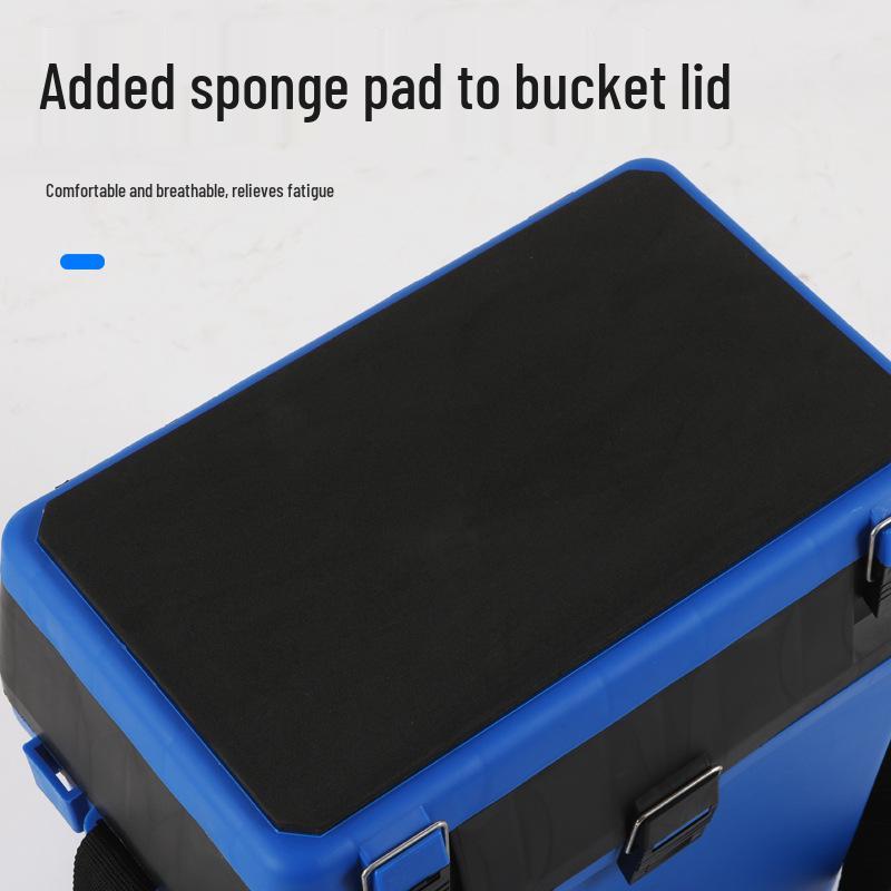 Backpackable Fishing Tackle Box: Seat, Store & Organize Gear