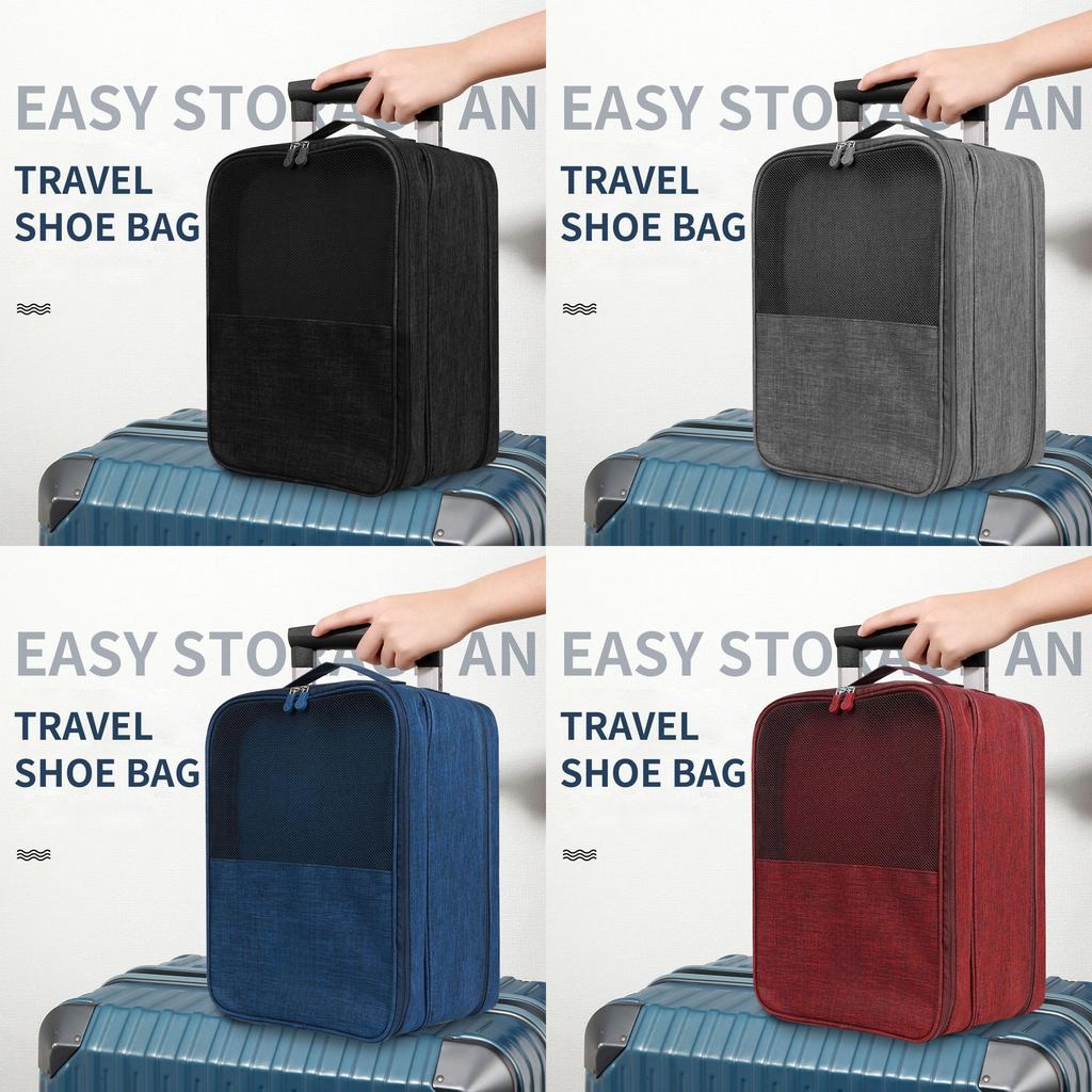 Travel Shoe Storage Bag With Durable Polyester For Outdoor Adventure And Packing