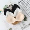 Molded Cup Strapless Backless Yoga Wear with Removable Medium Thickness Inserts