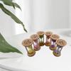 6 Pieces Sandglass Timers Hourglass Timer 1-6 Minute Sand Set Mini Multifunctional for Games