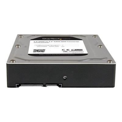 StarTech.Com Boîtier Adaptateur en Aluminium pour DD / SSD SATA 2,5" vers 3,5" jusqu'à 12,5 mm (25SAT35HDD)