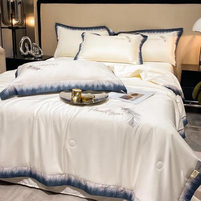 LISM Bestickte Sommerdecke aus Sojafaser