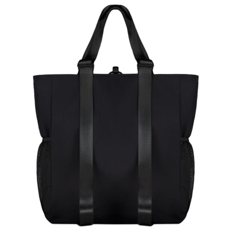 New Balance 21.7L Versatile Fabric Dual-Shoulder Tote Bag Unisex bags Black LAB52410-BK